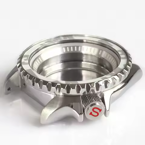 Custom Watch Case For Seiko SKX007 SRPD51 53 Stainless Steel Ceramic Bezel Modified Watch Case Watch