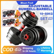 Dumbbells Pair Detachable Set Adjustable 10~50Kg Dumbell Set Exercise Gym Equipment Workout