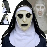 Halloween Horror Movie The Conjuring Nun Mask Cos Nun Mask Scary Props