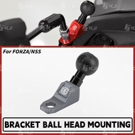 For Honda NSS FORZA 350/300/250/150/125 Ball Head Mount Phone Holder Adapter Mirror Base Accessories