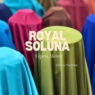open meter kain royal soluna✨kain meter ready stok✨kain meter bidang 45