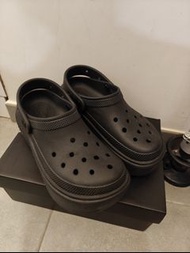 Crocs 厚底鞋