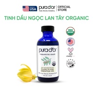 Tinh Dầu Hoa Ngọc Lan Tây hữu cơ PURA D’OR Therapeutic Grade Ylang Ylang Essential Oil 118ml