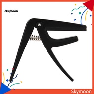 Skym* Ukulele Tuner Capo Clamp Quick Clip Plastic Guitar Musical Instrument Accessory