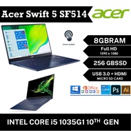 Acer Swift 5S-54T- Laptop (Core i5 10th Gen/8 GB/256 GB SSD/Windows 10)/HP EliteBook X360 1030 G3, intel Core i5 8th Gen