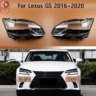 For Lexus GS GS200 GS300 GS350 GS450 2016-2020 Front Headlight Cover Transparent Lampshade Lamp Lens