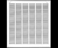 28" X 34" Steel Return Air Filter Grille for 1" Filter - Easy Plastic Tabs for Removable Face/Door -