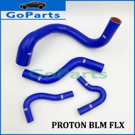 Samco Silicone hose Radiator TOP & BOTTOM & BY PASS HOSE Full Set 4PCS Proton BLM FLX
