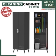 FURNITURE LIFE ArisaHome Cleaning Cabinet 2 Door  Kitchen Cabinet  Multi Purpose Cabinet  Storage Ca