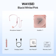 7RYMS WA1 Mini Portable Voice Amplifier with 2.4G Wireless Microphone Headset Teaching Mic for Teach