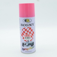 สีสเปรย์ ชมพู ROSE PINK No.30 BOSNY Spray Paint  300g B100#30