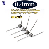 SUS304 0.4mm Heating Coil Wire OD 3-6mm Adjustable Angle 60-180° DIY Vape RBA Wire(WDY-XDT-MY)