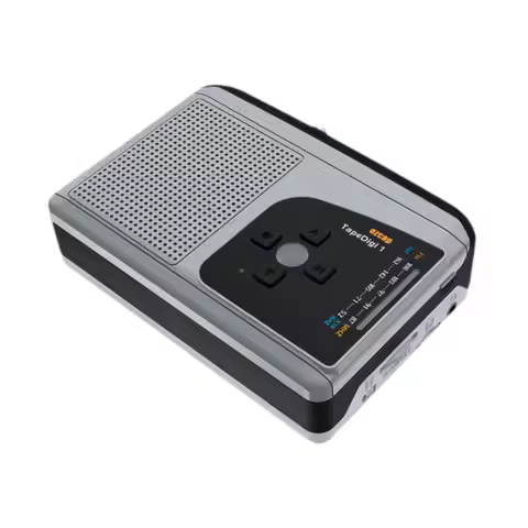 Cassette Player Recorder Rechargeable Music Language Learning Lightweighted Radio Receiver Cassette 