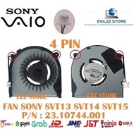 FAN sony VAIO SVT13 SVT 13 SVT131A11V SVT131A11W SVT13117ECS SVT131A11T SVT13128CCS SVT13117 T13 4 P