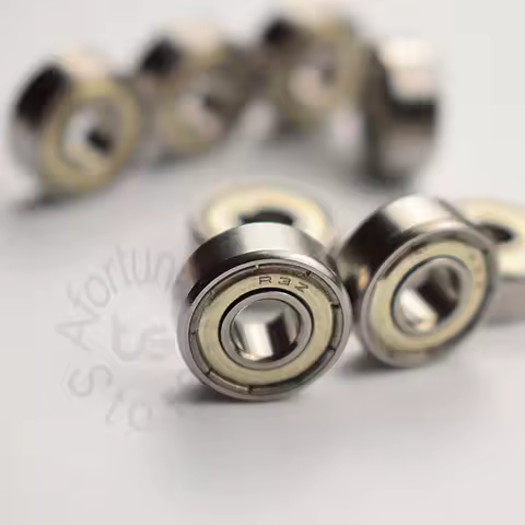 R3ZZ Bearing 10pcs 4.763*12.7*4.98(mm) chrome steel Metal Sealed High speed Mechanical equipment par