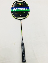 YONEX DUORA10 FULL CARBON ISOMETRIC BADMINTON RACKET ( RANDOMLY STRUNG COLOR)