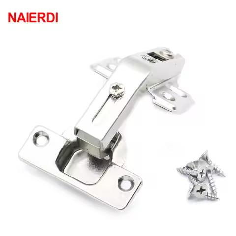 NAIERDI 135 Degree Corner Fold Cabinet Door Hinges 135 Angle Hinge Furniture Hardware For Home Kitch