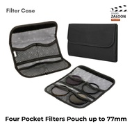 4 Pocket Filter Pouch 77mm & 82mm