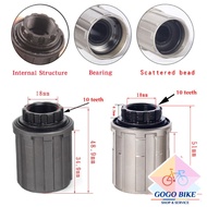 [GoGo Bike] 8-10 Speed 8-11 Speed Screwed Bicycle Freewheel (Flower Lace Style)