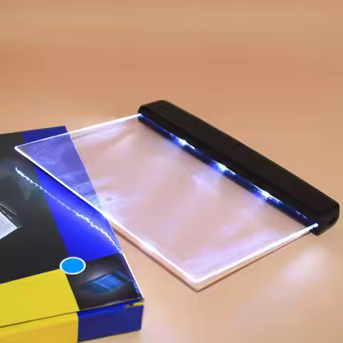 LED Flat Panel Night Vision Reading Light Eye Protection Reading Light Student Night Light Creative 