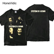 HONEVIDIC Kaos Sistema De Un DOWN BYOB Camiseta Premium Sod Band Metal Rock Men's Sports Tshirts