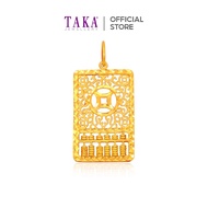 TAKA Jewellery 916 Gold Pendant Abacus