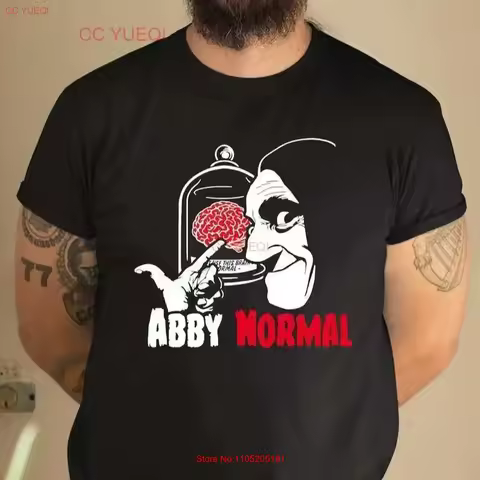 Abby Normal T Shirt Igor Young Frankenstein vintage Washed Versatile homme Stylish Soft designer clo