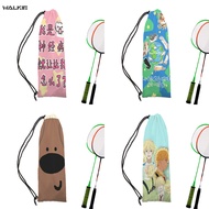 WALKIE Portable Badminton Racket Bag Tennis Racket Protection Drawstring Bags Fashion Velvet Storage Bag Case Outdoor Sport Accessories