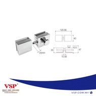 VSP-800VS-DL-02 Glass Door Lock(Glass to Glass)