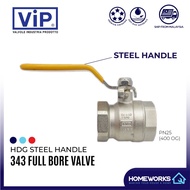 VIP BRASS FULL BORE BALL VALVE 343FF