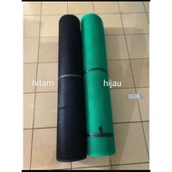 HIJAU Hdpe plastic net 1 meter x 1.2 meters green or black goods length 120 square size 7.2 mm squar