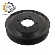 OEM 11517504077 Water Pump Belt Pulley for BMW 550i 650i X5 750i 745i 4.4L 4.8L Base Sedan 2002-2010