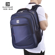 Bruno Cavalli Granto 14038 32L 17 Inch Laptop Fit Backpack - Expandable Backpack - Men's Backpack