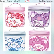 Hatayama Shoji Sanrio Mirrored Vanity Pouch, Decora, Hello Kitty, Approx. H17 x W17 x D17cm, 3420314