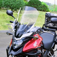 Suitable for Honda CB400X Front Windshield GV Style Windshield Imported Glass Chest Protection CB500
