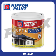 NIPPON PAINT สีน้ำกึ่งเงา ภายนอก รุ่น SUPERSERVE