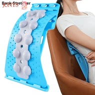 JONYS 1Pcs Back Massage Board, 4-level Stretching Lumbar Spine Back Stretcher,  Hunchback Correction