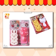 Acuan Sushi Baby Little Rabbit Rice Ball Acuan Comel DIY Sushi Bento Rumpai Laut Jepun Baby Kitchen 