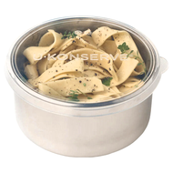 美國 U Konserve 不鏽鋼便當盒 透明 475ml 2個  UKS001  1組