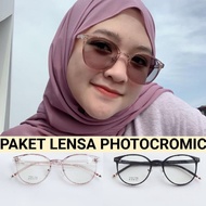 Korean photochromic economical package glasses 1744