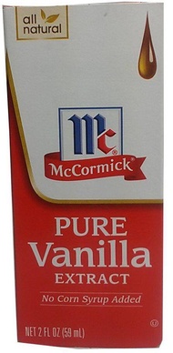 แม็คคอร์มิคเพียววานิลลาสกัด 59 มล/Mccormick Pure Vanilla Extract 59ml