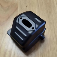 Ekzos Muffler 395 Sesuai dengan Husqvarna 394XP 395XP 394 395 Alat Ganti Gergaji