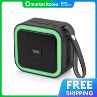 ลำโพงบลูทูธแบบพกพา BZ-MV100 RGB / เครื่องเล่น MP3 / กันน้ำ / เชื่อมต่อสเตอริโอได้ 2 เครื่อง