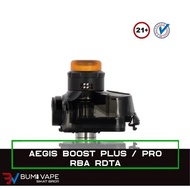 AEGIS BOOST PLUS PRO RBA RDTA ORIGINAL CARTRIDGE AKSESORIS COMPLETE