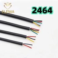 2464 Power wire 2Core 3Core PVC Sheathed Insulation wire 16/18/20/22/24AWG DIY Signal Control Wires 
