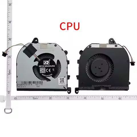 New Cooling Fan For DELL XPS 15-9570 9570 M5530 XPS 15 7590 M5540 series CPU & GPU Cooling