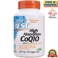 Doctor Best High Absorption CoQ10 Supplement 100mg - 60 / 120 Capsules