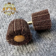 Abrasive carem felt - abrasive felt cylinder - abrasive felt shank size 40x25x6mm