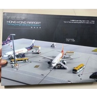 [ SCALE 1:400 PLANE ACCESSORIES] Hong Kong Airport Fantasy Wings FWDP Airport model