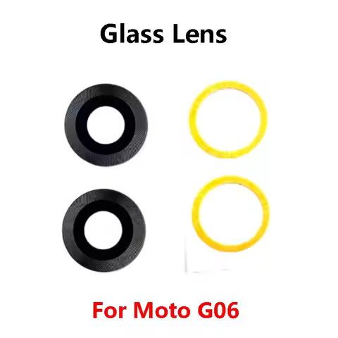 Rear Back Camera Glass Lens For Motorola Moto G06 G56 G96 Power Replacement With Adhesive Sticker Re